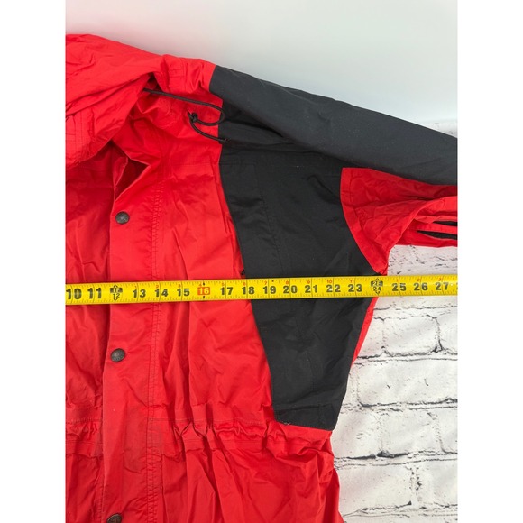 Vintage The North Face Gore-Tex Parka Mountain Light Jacket Red Black Men's L - Picture 14 of 15